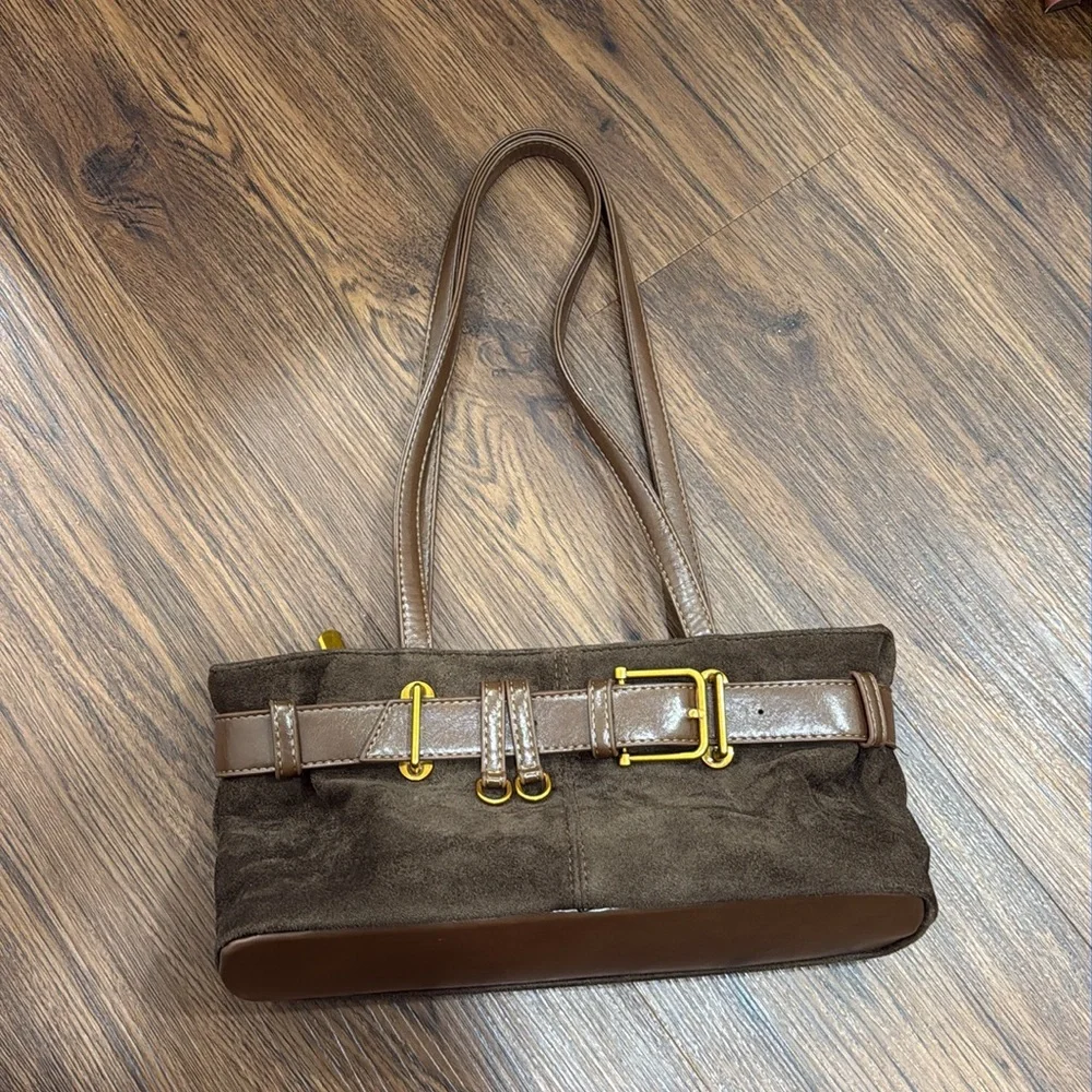 Brown Shoulder Bag
